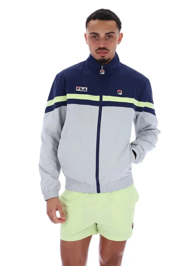 Fila Navy Phillip Cut And Sew Track Top