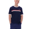 Fila Navy Rosario Tee with Terry Stripes