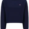 Fila Navy Sestri Wide Crew Neck Sweatshirt