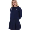 Fila Navy Sestri Wide Crew Neck Sweatshirt