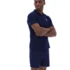 Fila Navy Tristiano Textured Polo