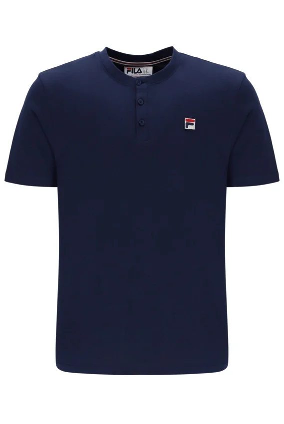 Fila Navy Valentino Essential Collared Tee