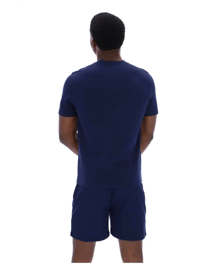 Fila Navy Valentino Essential Collared Tee