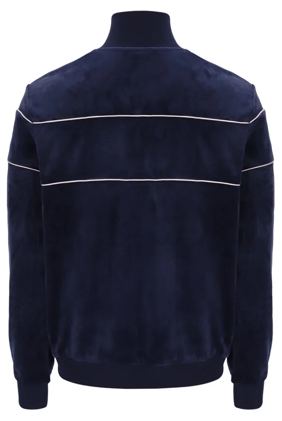 Fila Navy Vittorio Velour Track Top