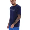 Fila Navy Williams Contrast Piping T-Shirt