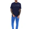Fila Navy Williams Contrast Piping T-Shirt