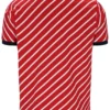 Fila Red Jaye Diagonal Stripe Polo