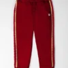 Fila Red Knitted Cuffed Sweatpants