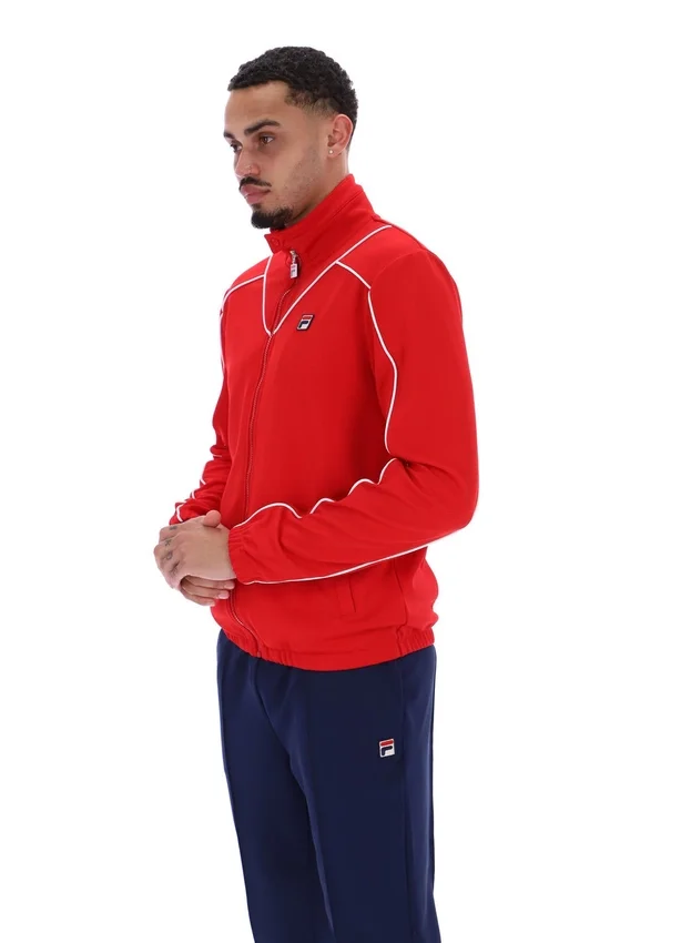 Fila Red Noble Archive Piping Track Top