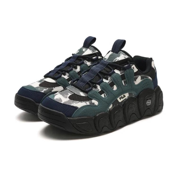 FILA x CROISSANT ETUDES Chunky "Green Black"