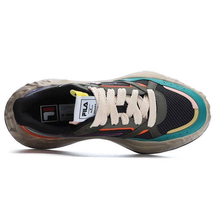 FILA x MIHARA YASUHIRO Sneakers "Black Grey Purple"