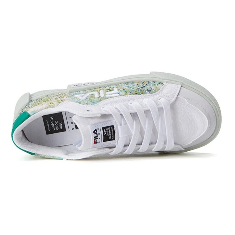 FILA x Van Gogh Skate Shoes "Green White"