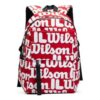 FILA x Wilson Double-Shoulder Bag "Red White"