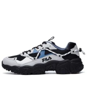 Fluid Low Tops Black Gray Blue