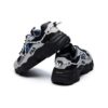Fluid Low Tops Black Gray Blue