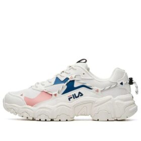 Fluid Low Tops Sports Shoe White Blue