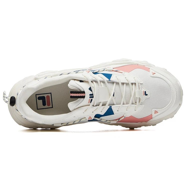 Fluid Low Tops Sports Shoe White Blue
