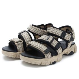 Fluid Sandal “Black Brown”