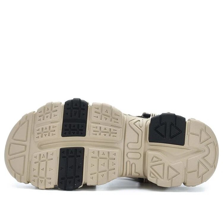 Fluid Sandal "Black Brown"