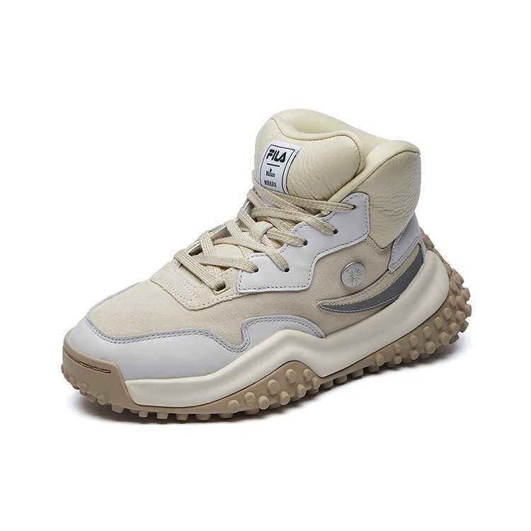 FM-2 x Mihara Sneakers "Beige White"