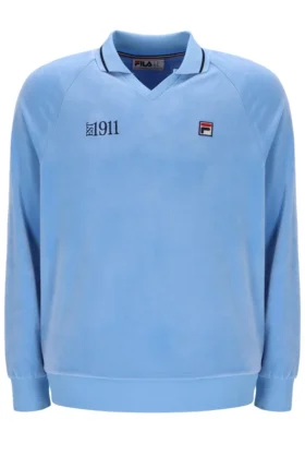 Frozen Fjord Alfredo 1911 Velour Raglan Long-Sleeve Top