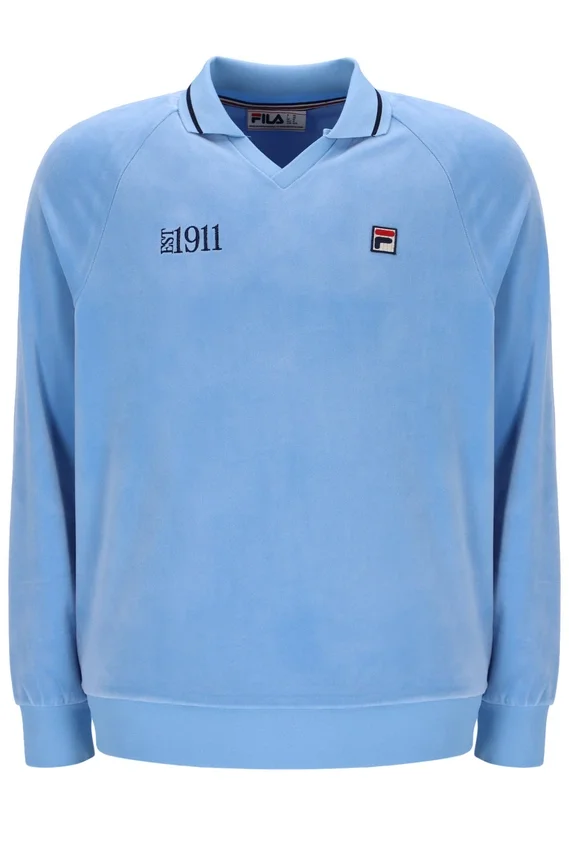 Frozen Fjord Alfredo 1911 Velour Raglan Long-Sleeve Top