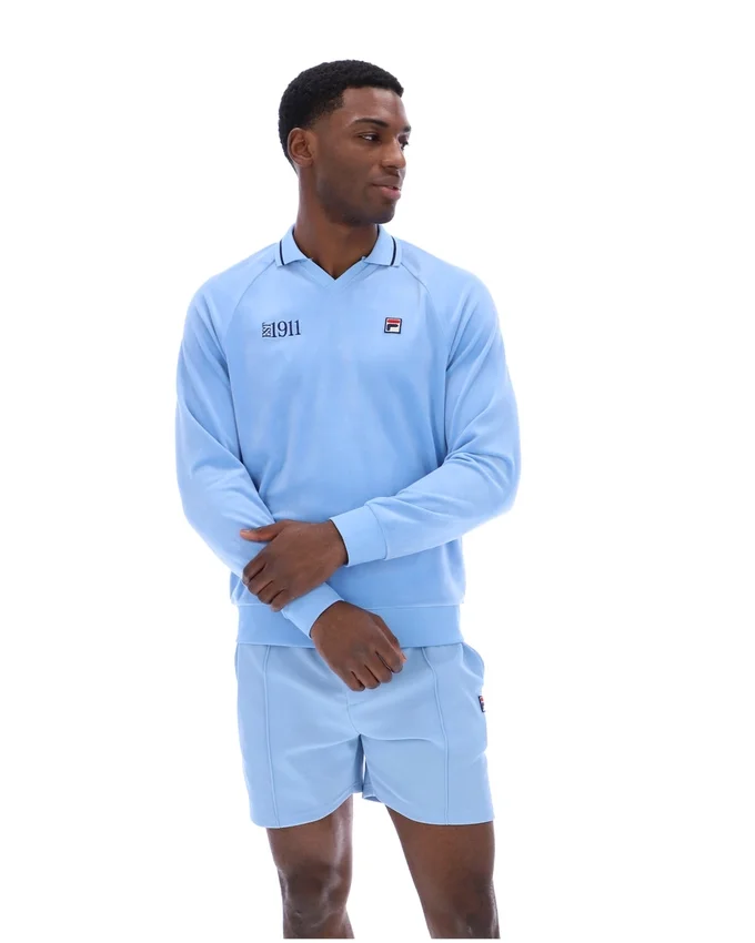 Frozen Fjord Alfredo 1911 Velour Raglan Long-Sleeve Top