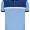 Frozen Fjord Mattia Contrast Panel Polo Shirt