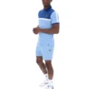 Frozen Fjord Mattia Contrast Panel Polo Shirt