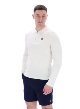 Gardenia Blake Long Sleeve Polo