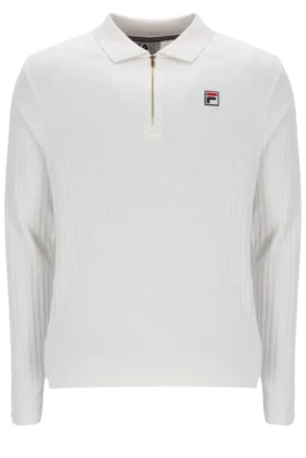 Gardenia Blake Long Sleeve Polo