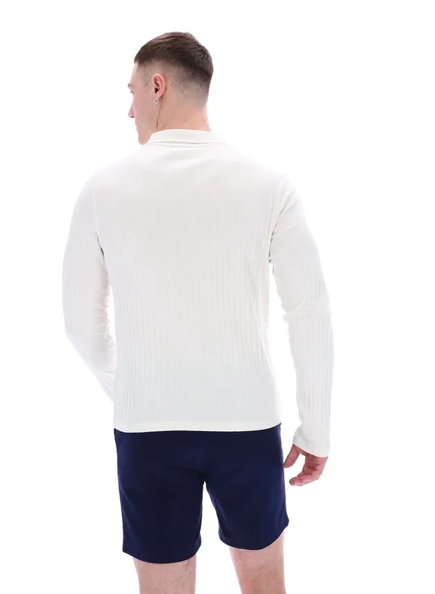 Gardenia Blake Long Sleeve Polo