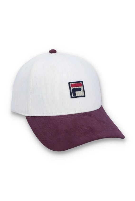 Gardenia Clarke Corduroy Colour Block Baseball Cap