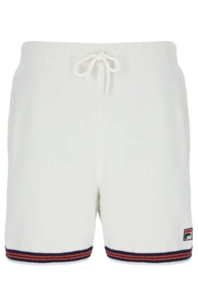 Gardenia Clemente Crochet Knitted Shorts with Contrast Tipping