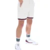 Gardenia Clemente Crochet Knitted Shorts with Contrast Tipping