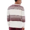 Gardenia Connor Striped Knit Crew Neck