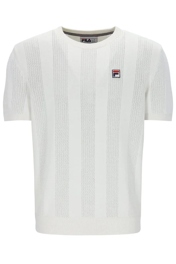 Gardenia Corrado Knitted Panel Tee