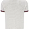 Gardenia Domenico Crochet Knitted Shirt with Contrast Tipping