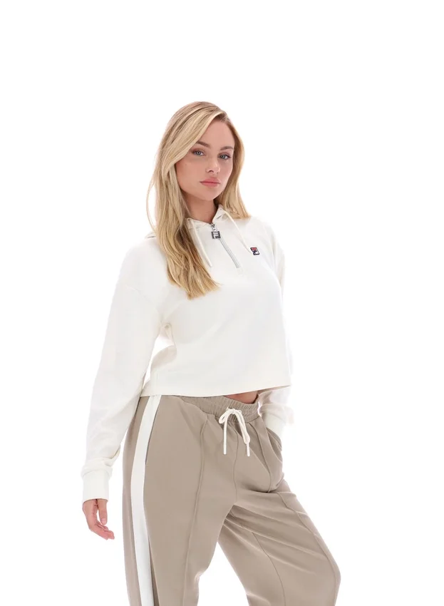 Gardenia Fiorella 1/4 Zip Up Hoodie