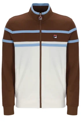 Gardenia Giovanni Contrast Panels Track Top