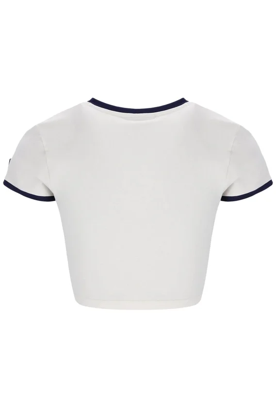 Gardenia Jeno Cap Sleeve Crop Top