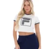 Gardenia Jeno Cap Sleeve Crop Top