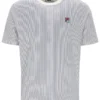 Gardenia Nilo Printed Pinstripe T-Shirt