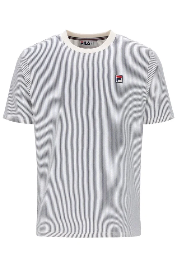 Gardenia Nilo Printed Pinstripe T-Shirt