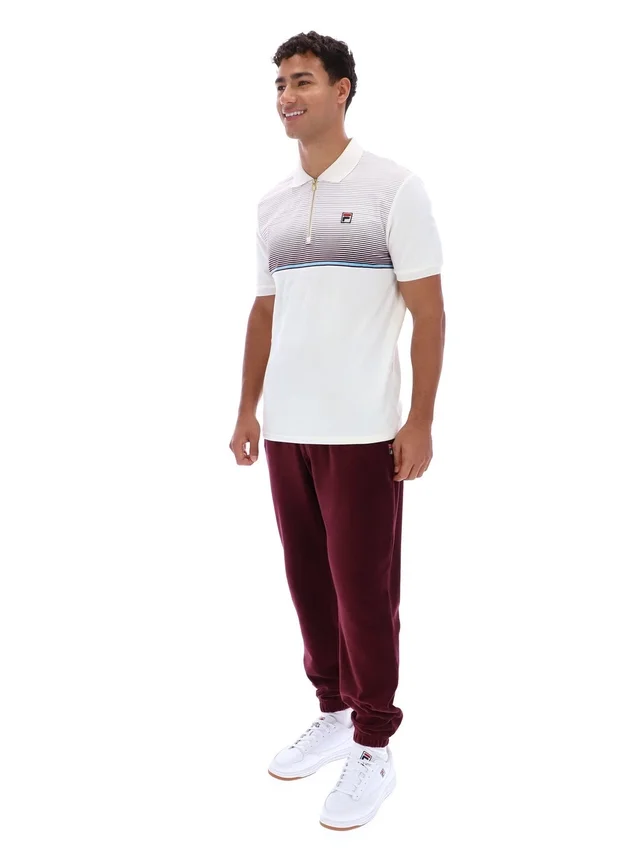 Gardenia Paco Zip Up Velour Polo