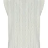 Gardenia Rufus Archive Cable Knit Vest