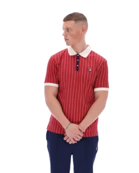 Garnet BB1 Classic Vintage Striped Polo