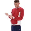 Garnet Settanta Baseball Track Top