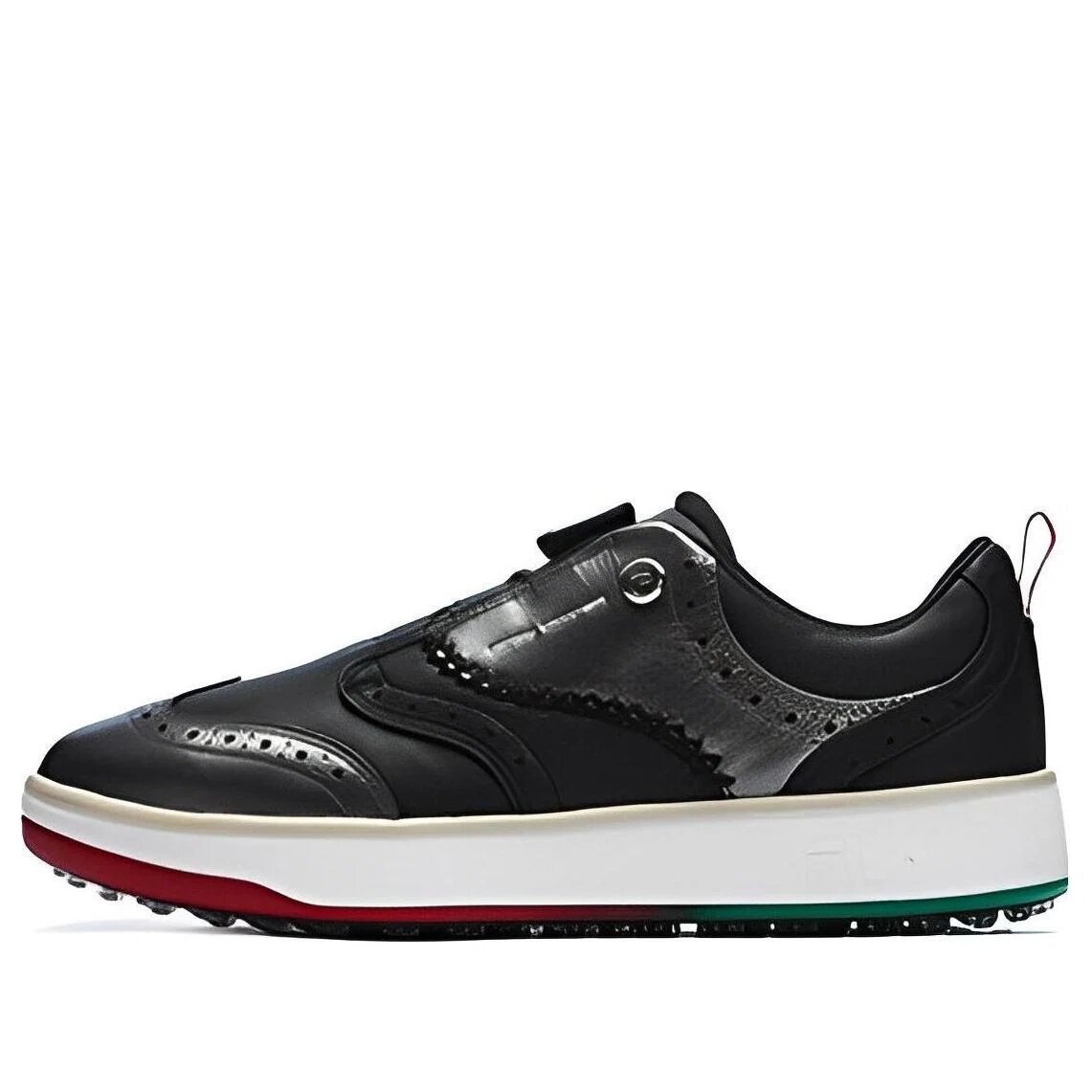 GF Derby Skate Shoes "Black Silver"