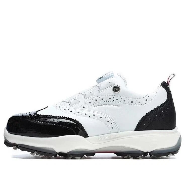 GF Oxford Spike Sneakers "White Black"